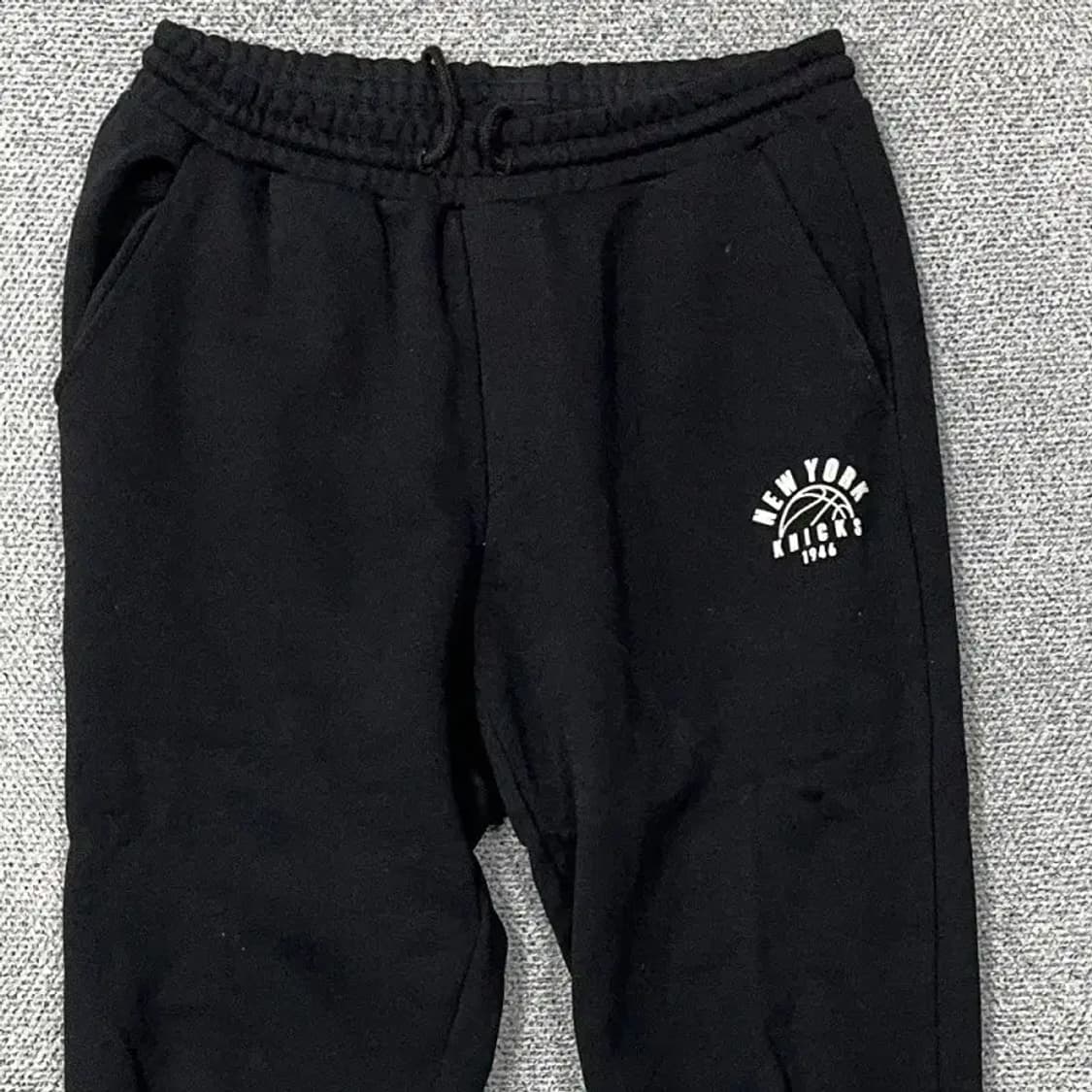 NBA 뉴욕닉스 밴딩 블랙 조거팬츠 30 상품이미지3