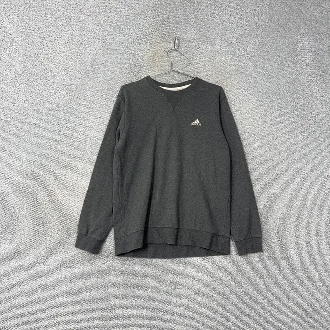 아디다스 그레이 오리지날 로고 맨투맨 100 상품이미지1