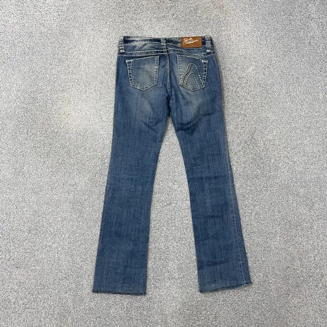 버커루 여성 빈티지 워싱 부츠컷 데님팬츠 27 상품이미지2