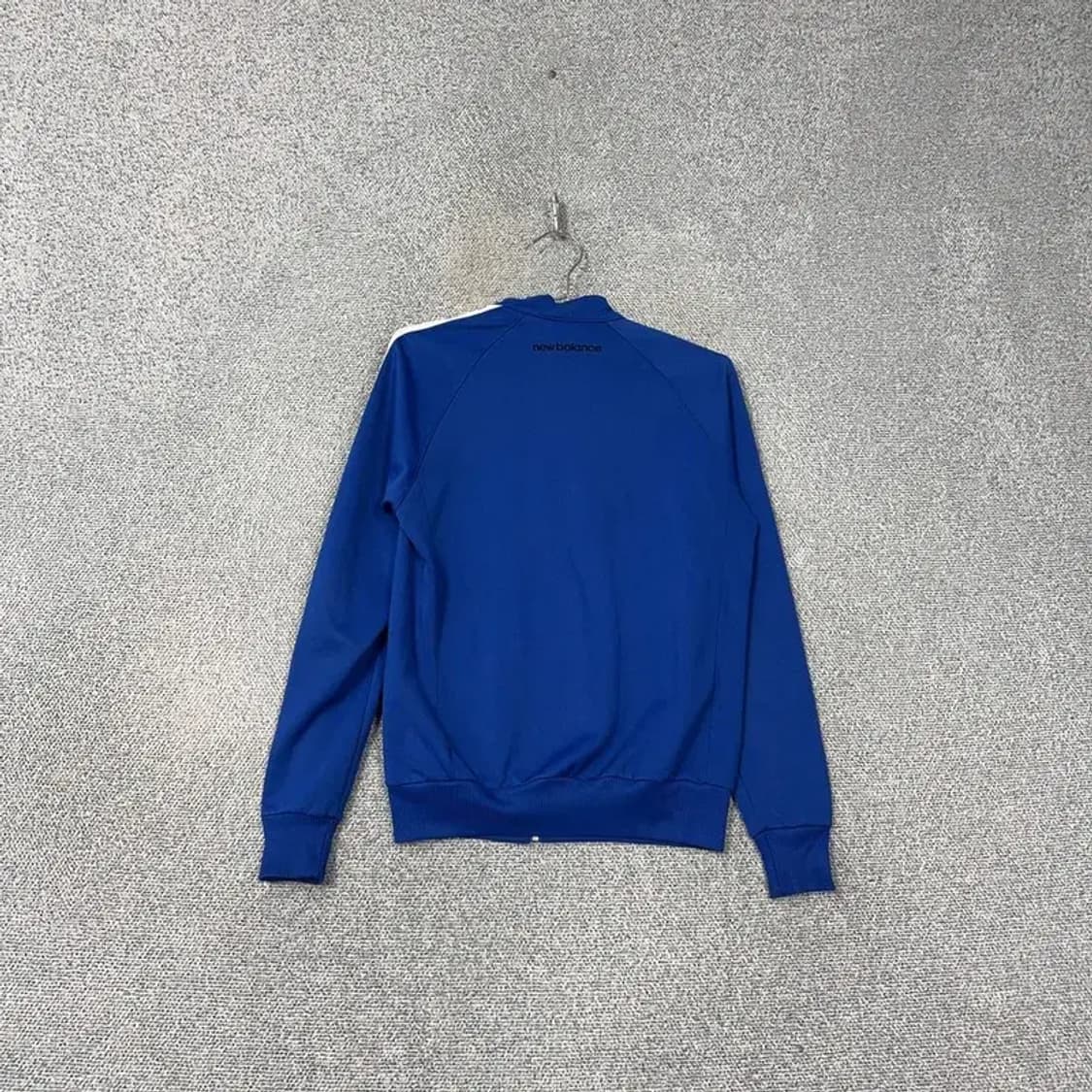 뉴발란스 블루 로고 사이드라인 트랙탑 저지 90 상품이미지2