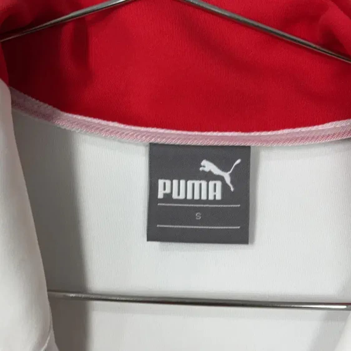 푸마 로고 화이트 트랩탑 져지 S 상품이미지3