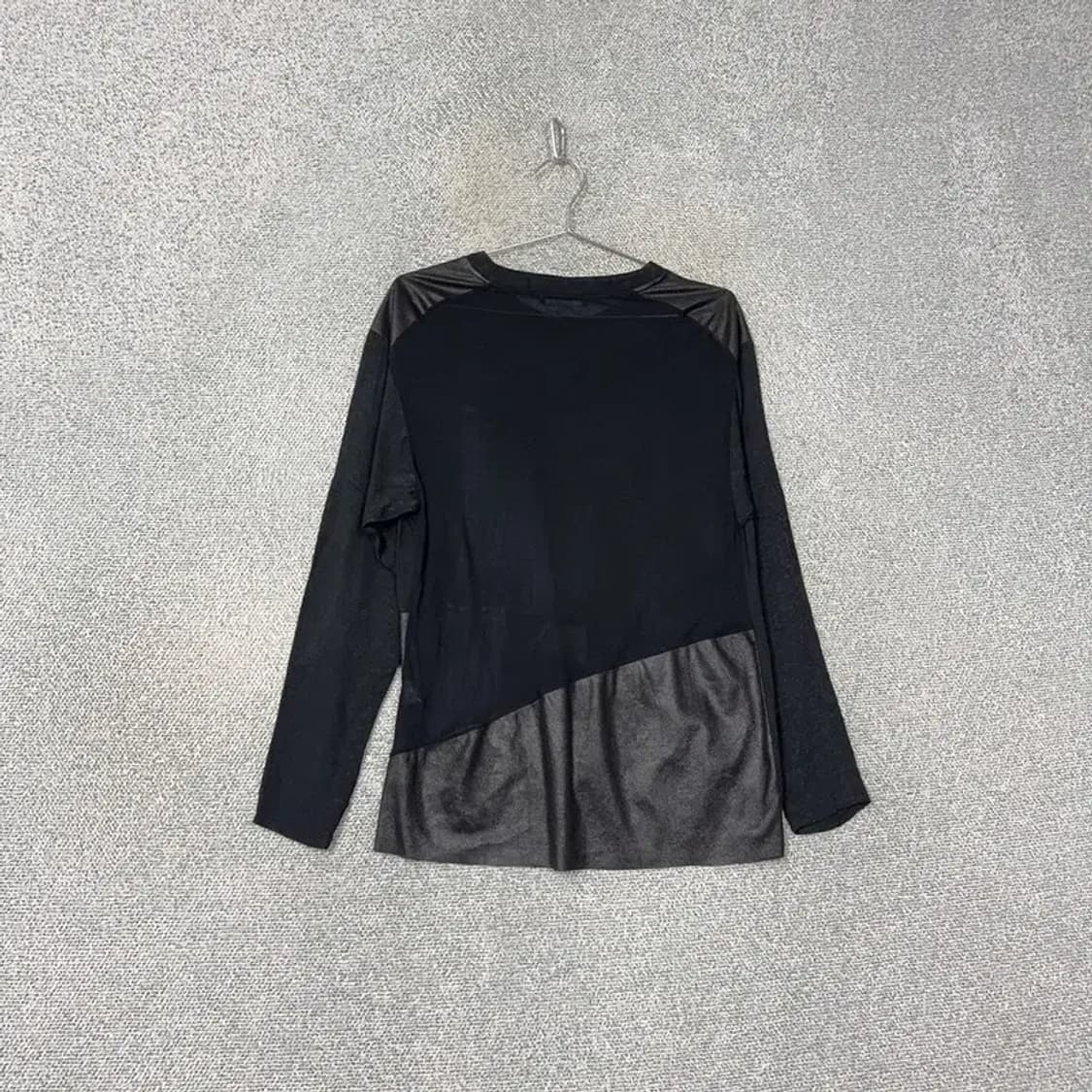 자라 여성 블랙 긴팔티 M 상품이미지2