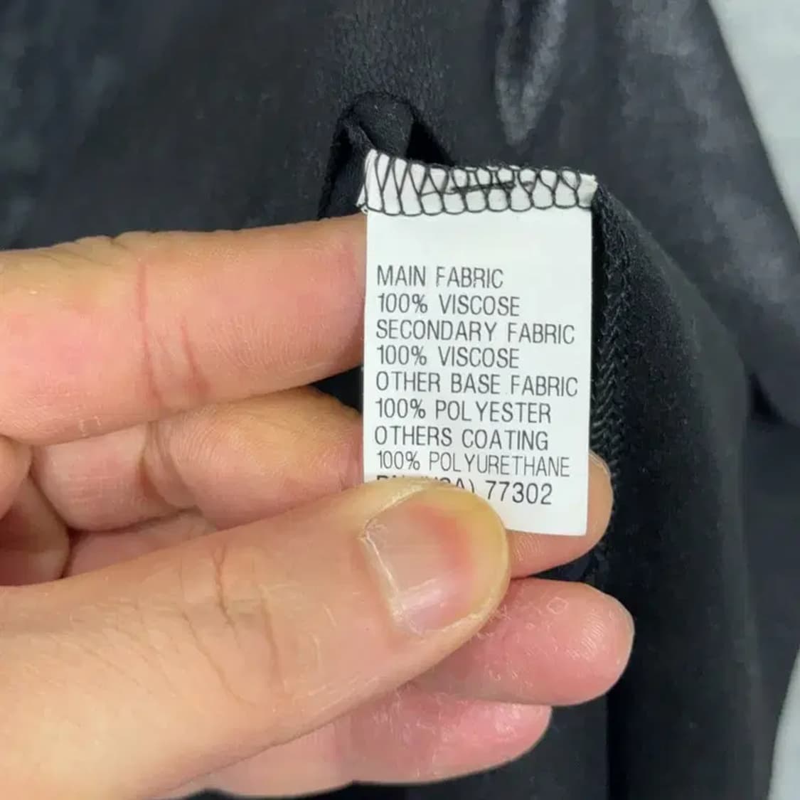 자라 여성 블랙 긴팔티 M 상품이미지4