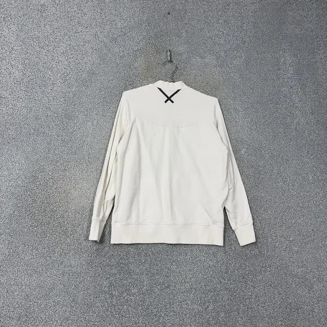 아디다스 화이트 캐주얼 남성 코튼 블루종 집업 95 상품이미지2