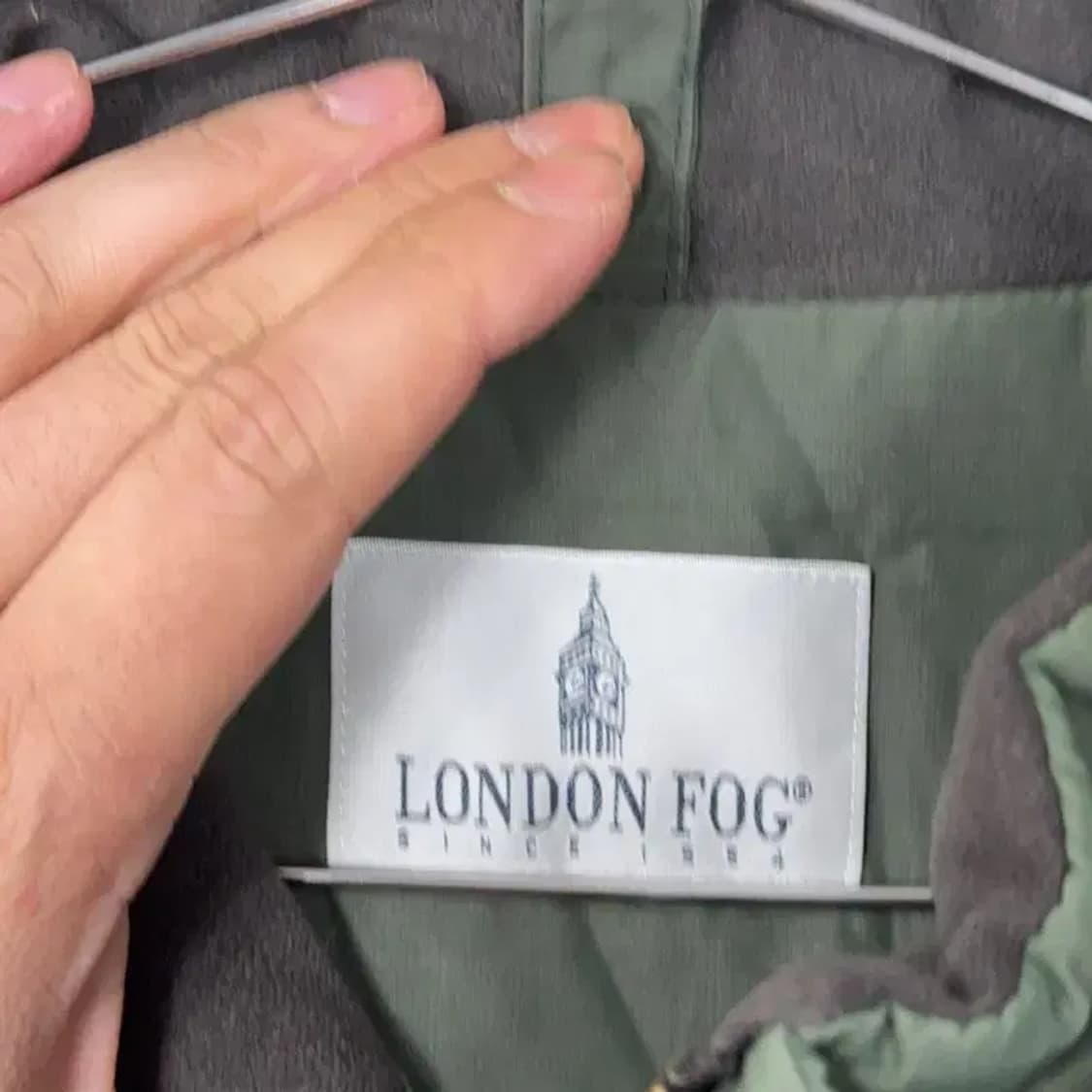 런던포그 빈티지 카키 자켓 100 상품이미지3