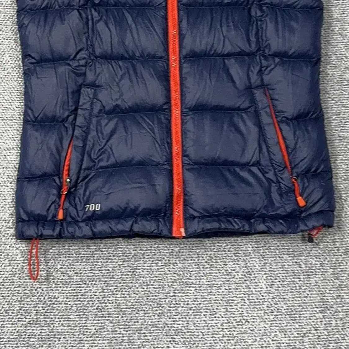 노스페이스 눕시 700 네이비 패딩 조끼 85 상품이미지4
