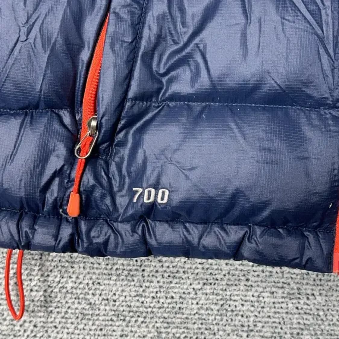 노스페이스 눕시 700 네이비 패딩 조끼 85 상품이미지5