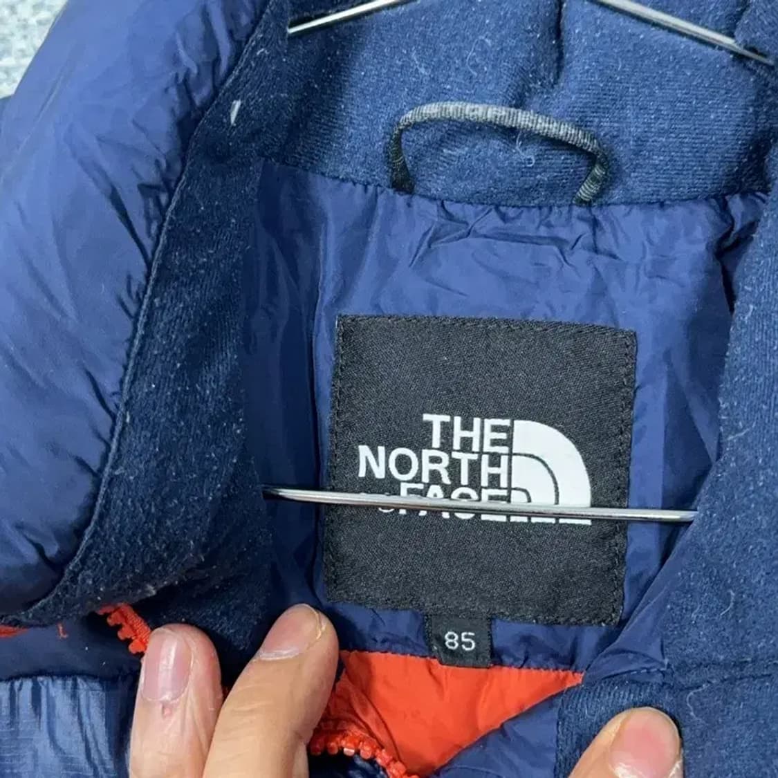 노스페이스 눕시 700 네이비 패딩 조끼 85 상품이미지7
