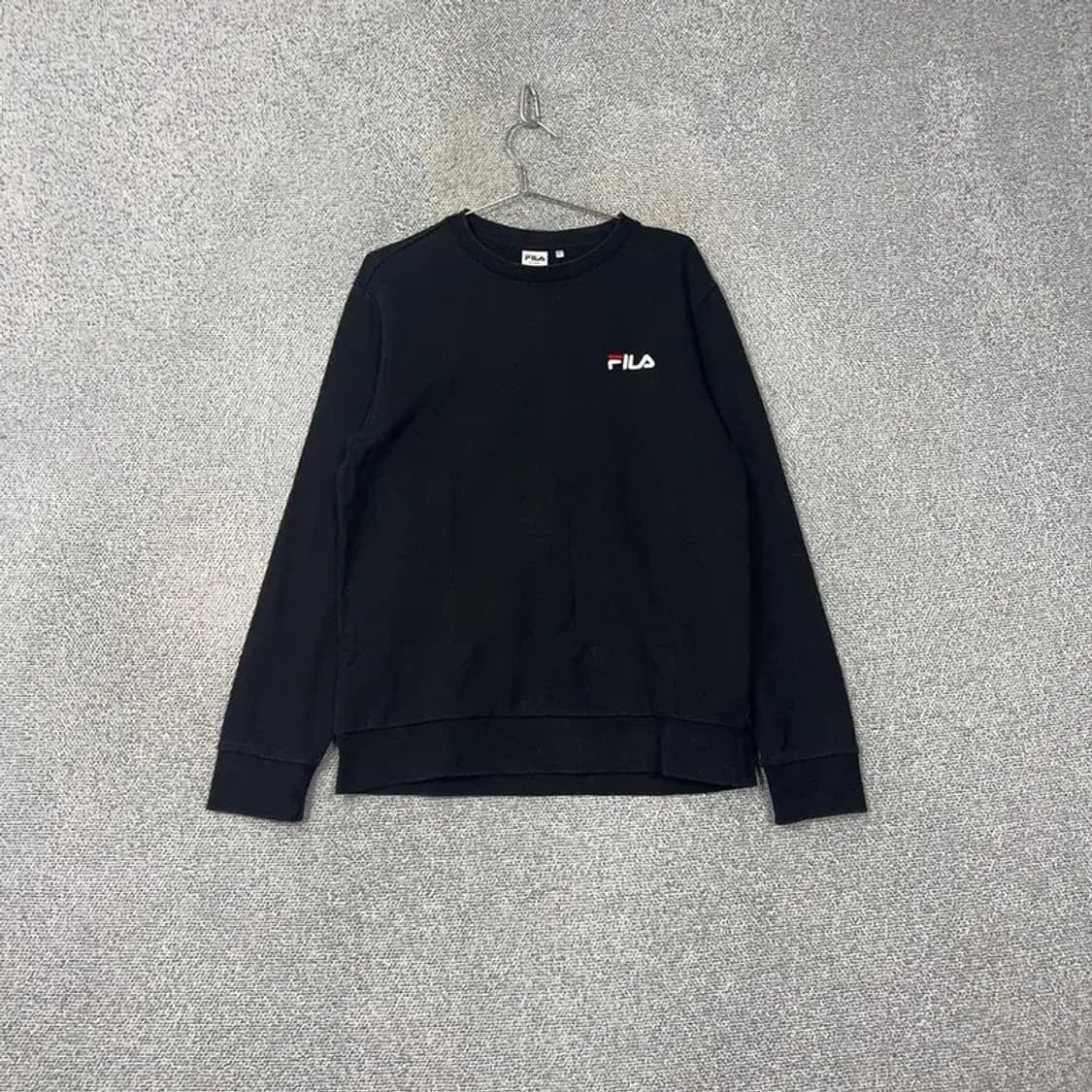 휠라 로고 네이비 맨투맨 XL 상품이미지1