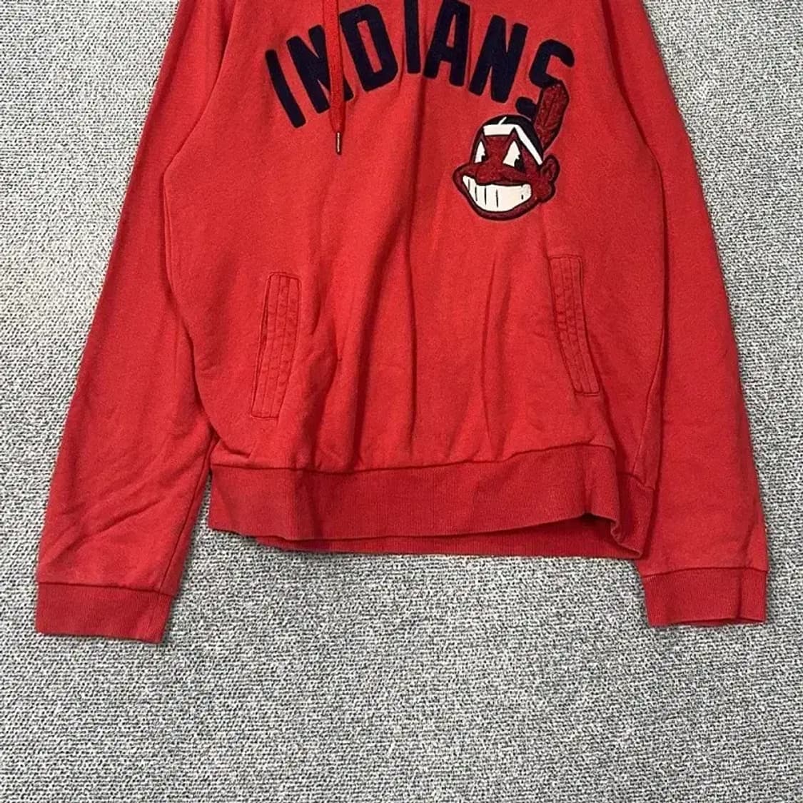 mlb 인디애나 프린팅 레드 후드티 110 상품이미지4