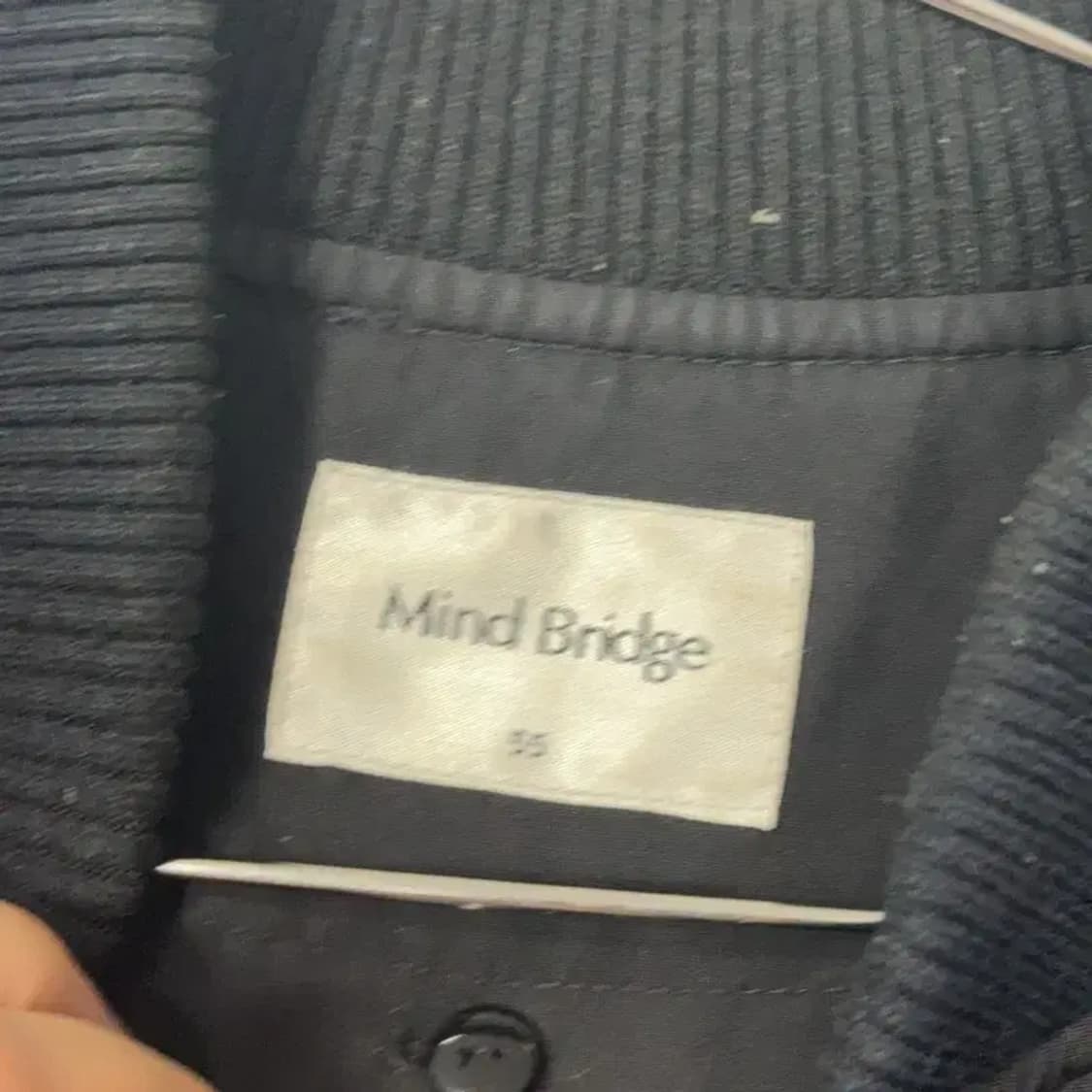 마인드브릿지 여성 블랙 블루종 롱 자켓 55 상품이미지5