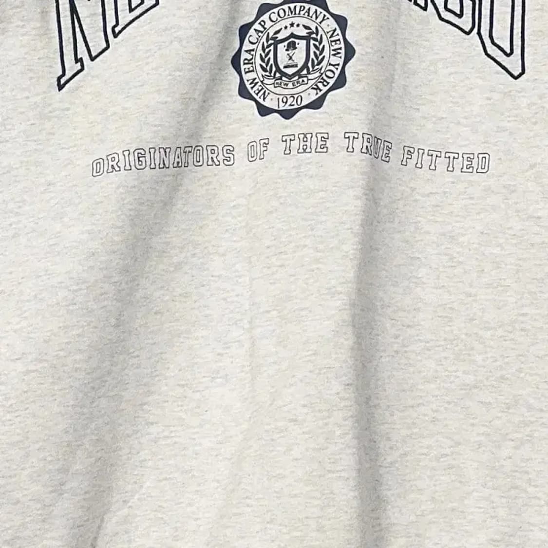 뉴에라 프린팅 라이트 그레이 맨투맨 XL 상품이미지4