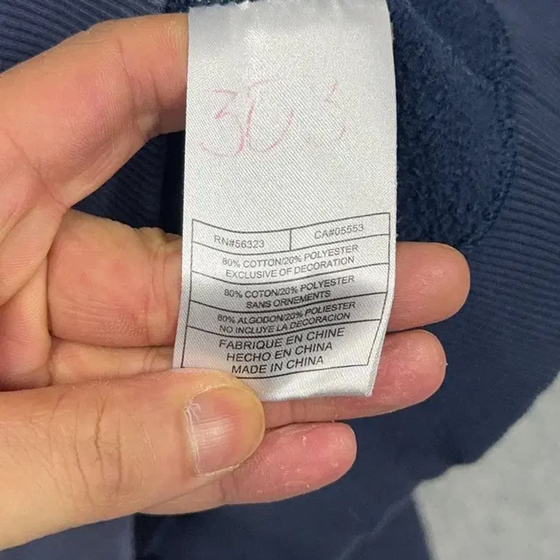 나이키 NSW 스우시 네이비 후드집업 S 상품이미지4