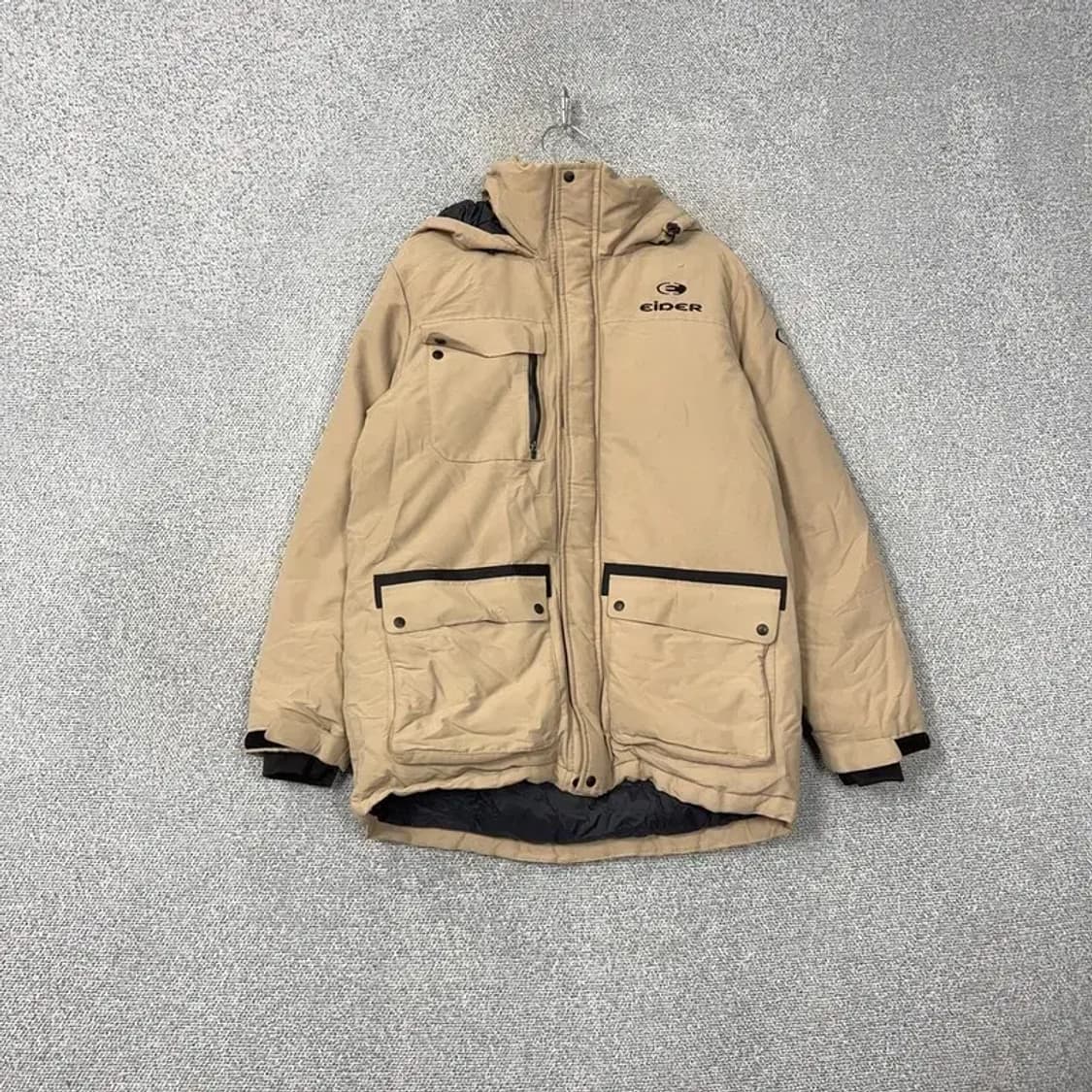 아이더 덕다운 베이지 패딩 L 상품이미지1