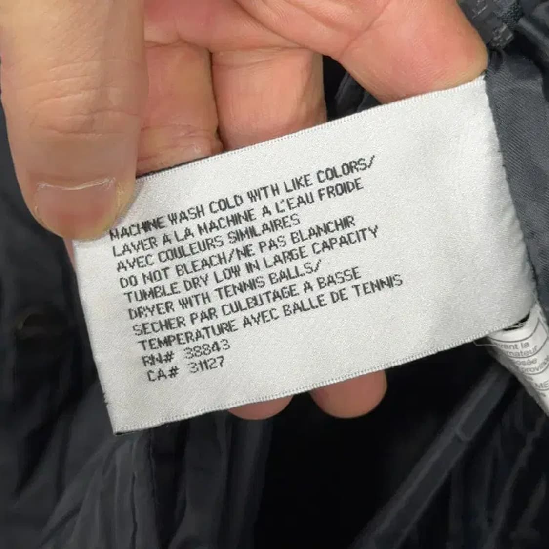 DKNY 여성 벨티드 블랙 롱 패딩 XS 상품이미지7