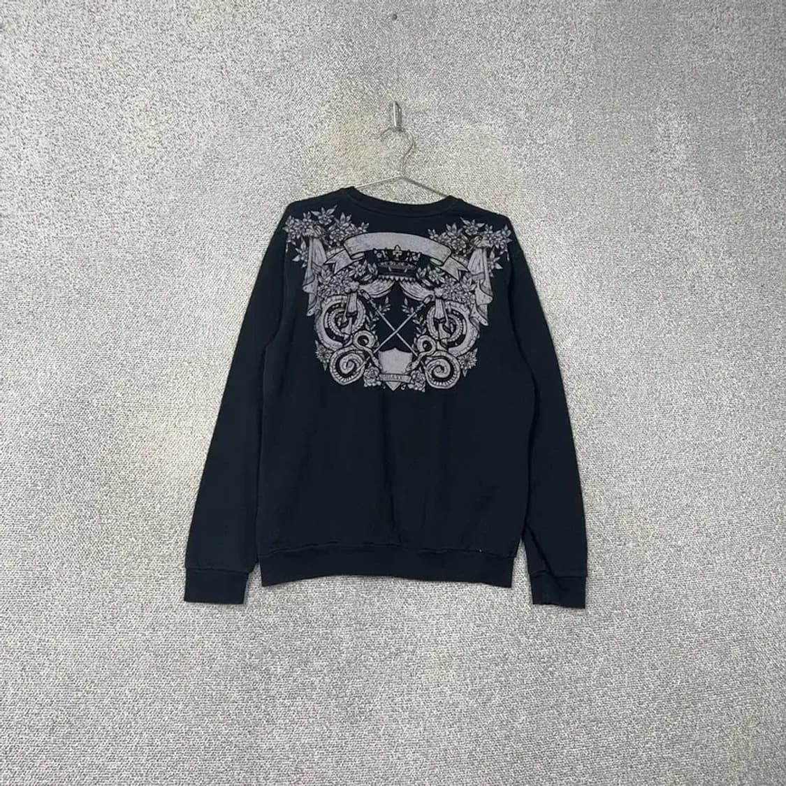 자라 남성 프린팅 네이비 맨투맨 L 상품이미지2