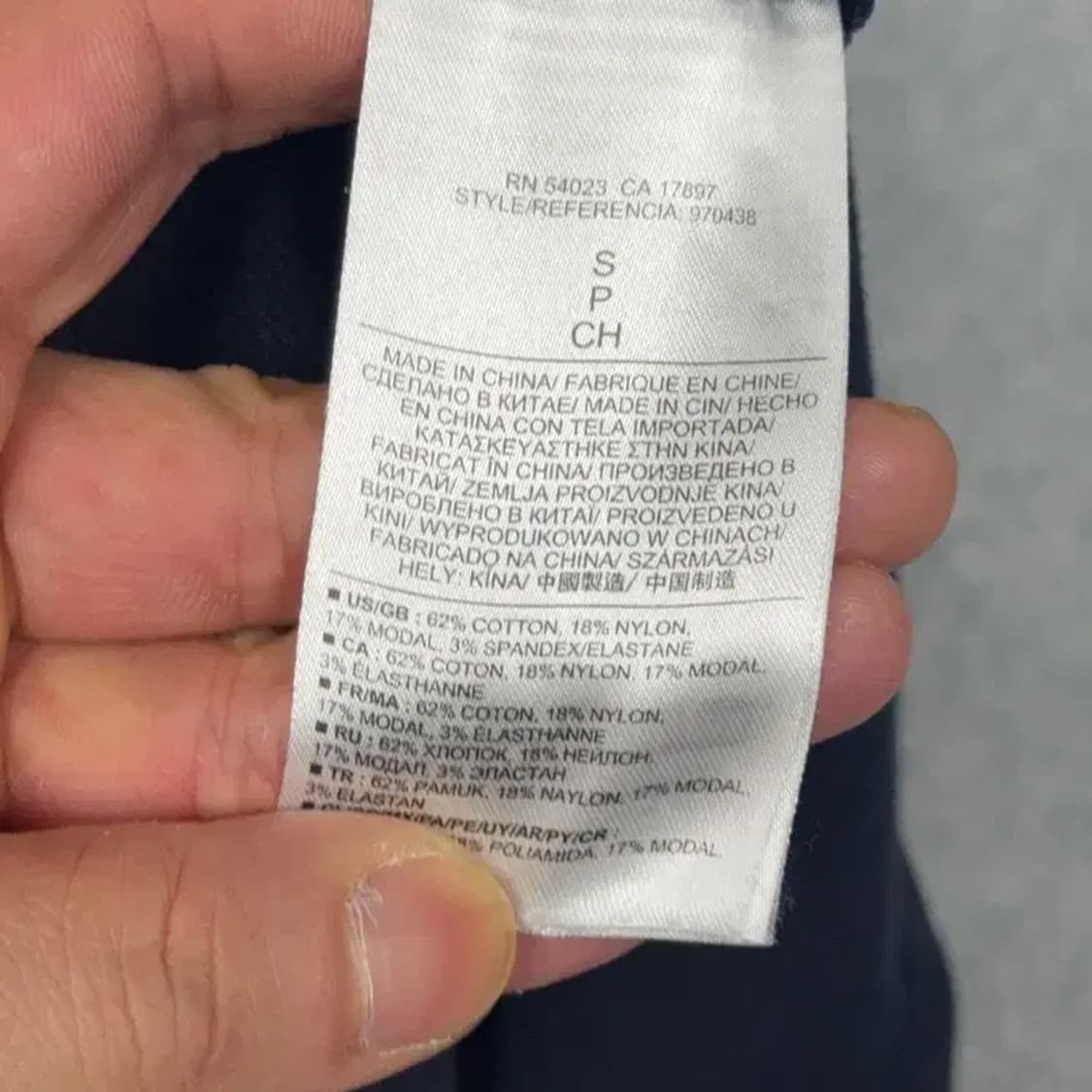 바나나리퍼블릭 코튼 네이비 버튼 자켓 S 상품이미지6