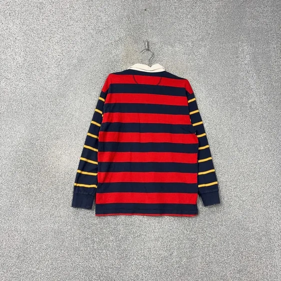 반스 박스로고 스트라이프 럭비티 L 상품이미지2