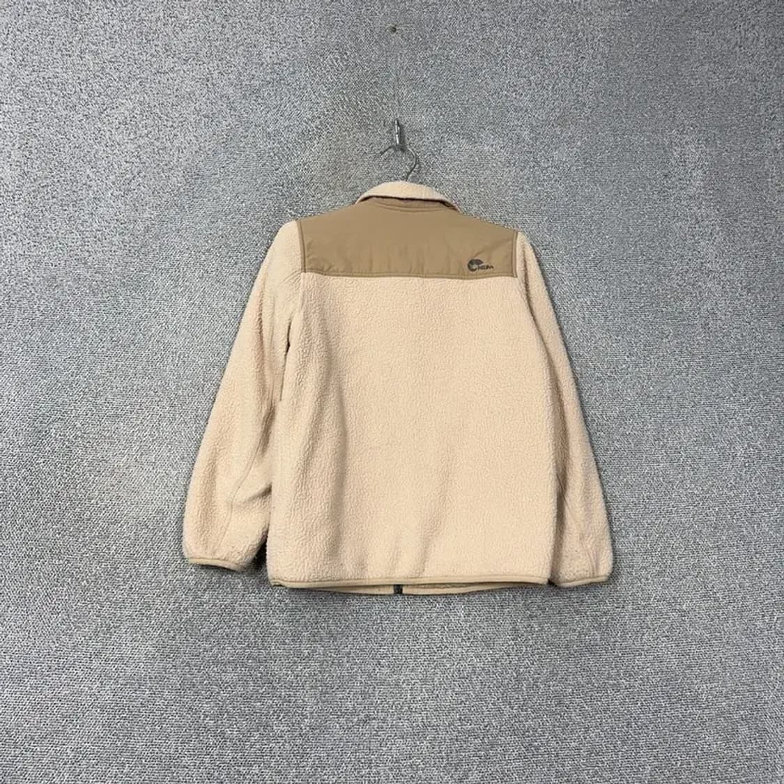 콜롬비아 리버시블 양면 베이지 후리스 자켓 90 상품이미지2