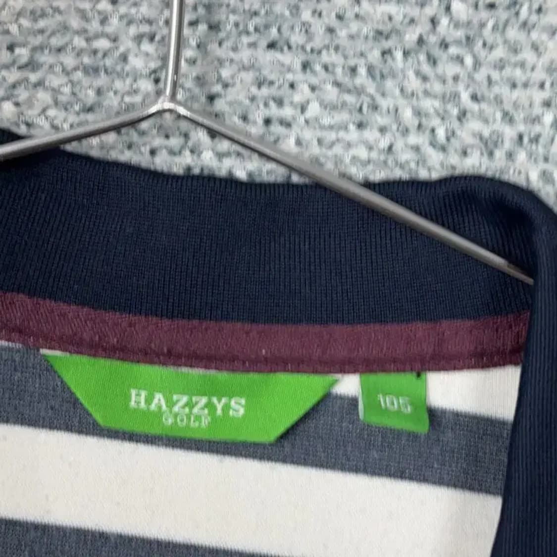 해지스 스트라이프 로고 남성 캐주얼 카라티 105 상품이미지3