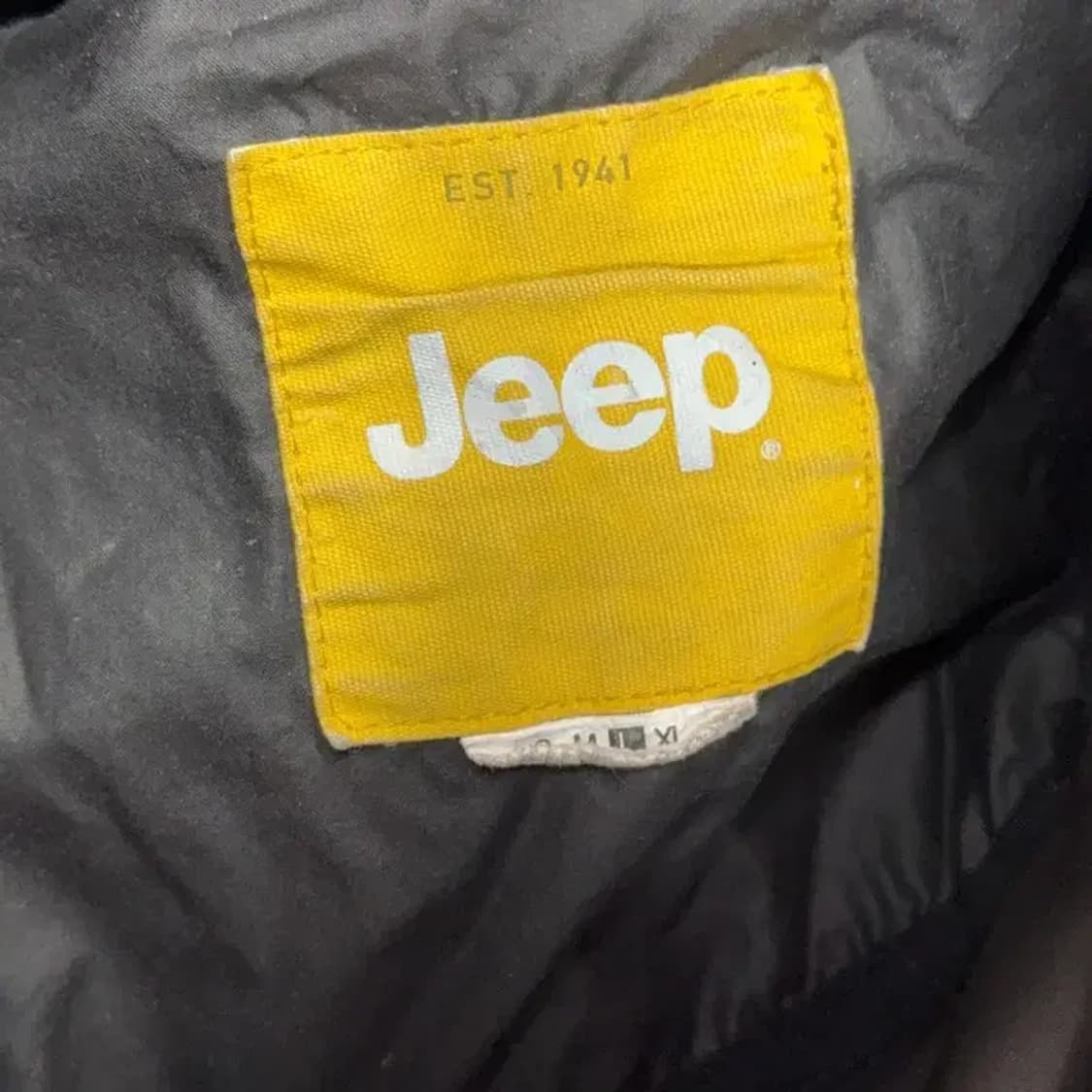 지프 남성 빈티지 블랙 롱패딩 점퍼 XL 상품이미지6