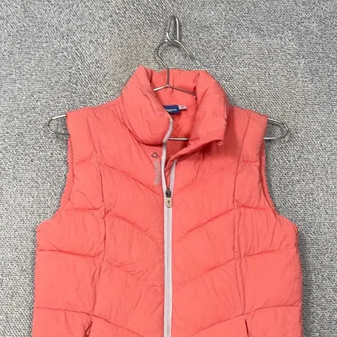 리복 여성 캐주얼 코랄 패딩 집업 조끼 85 상품이미지3