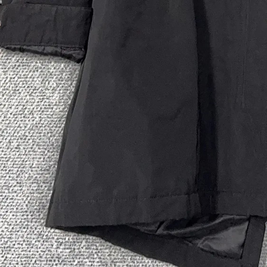 마시모두띠 블랙 허리 밴딩 피쉬테일 블랙 코트 자켓 S 상품이미지5