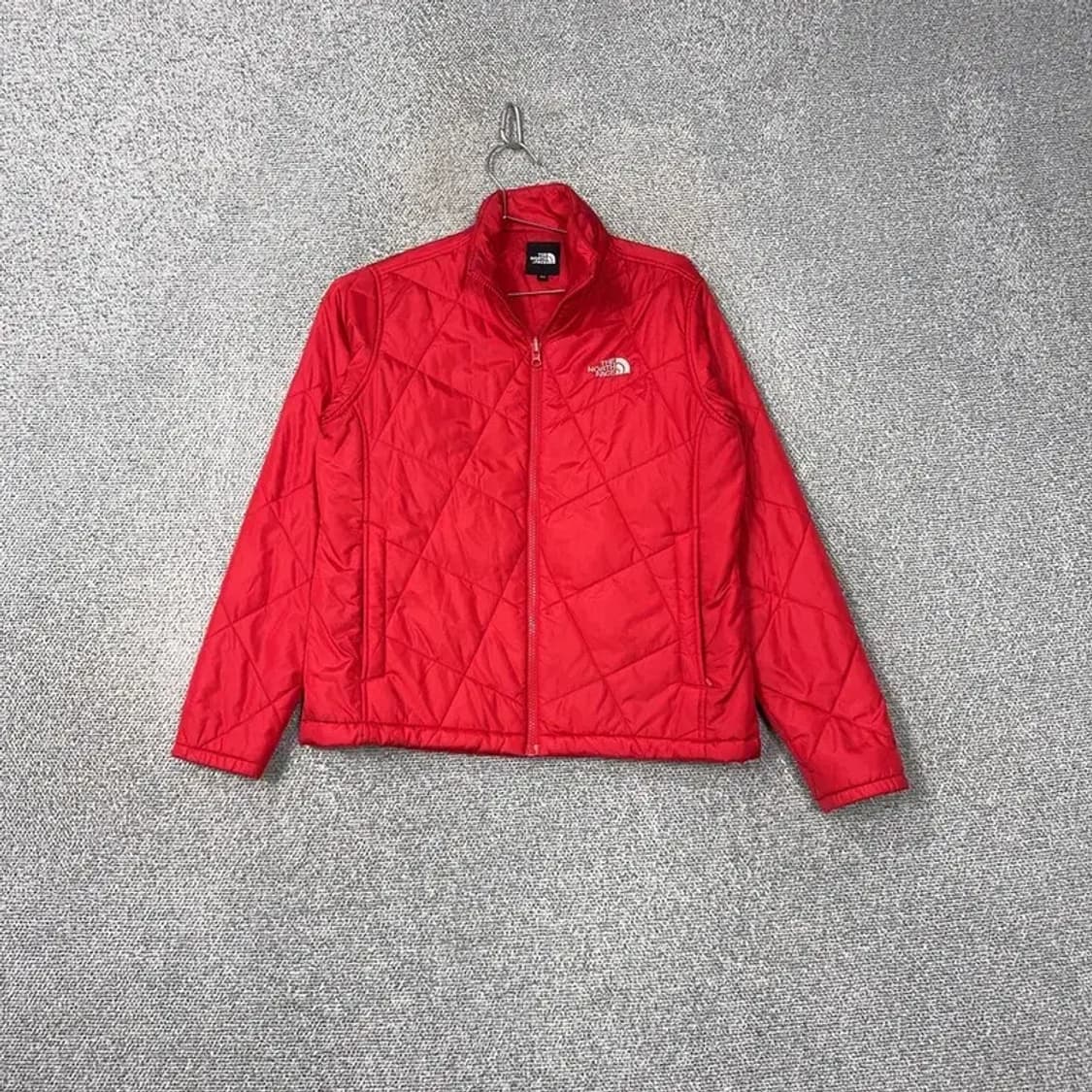 노스페이스 레드 로고 여성 퀄팅 누빔 점퍼 자켓 90 상품이미지1