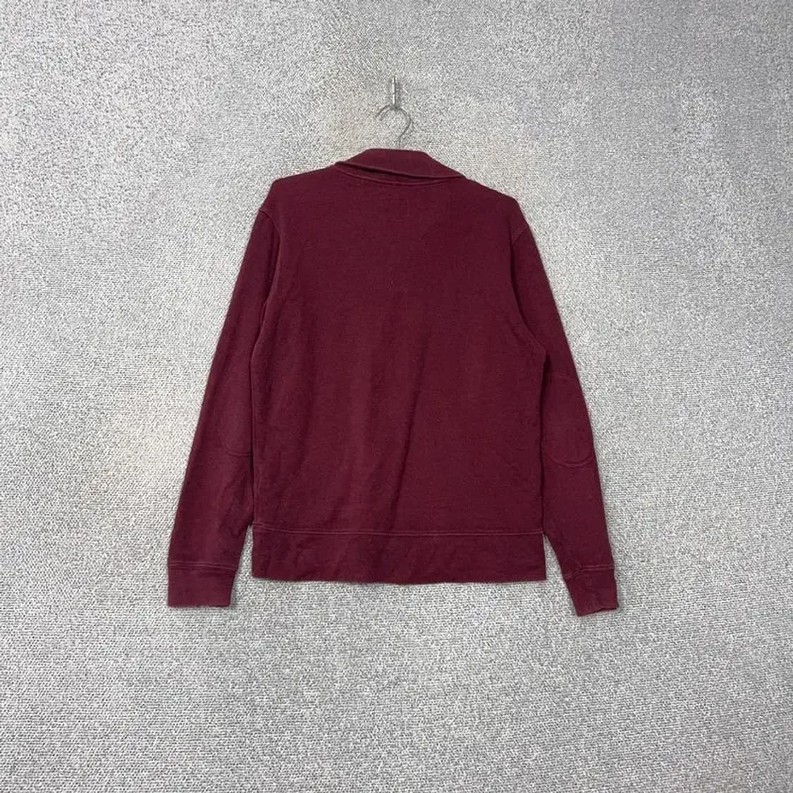 헨리코튼 캐주얼 코튼 버건디 숄카라 맨투맨 100 상품이미지2