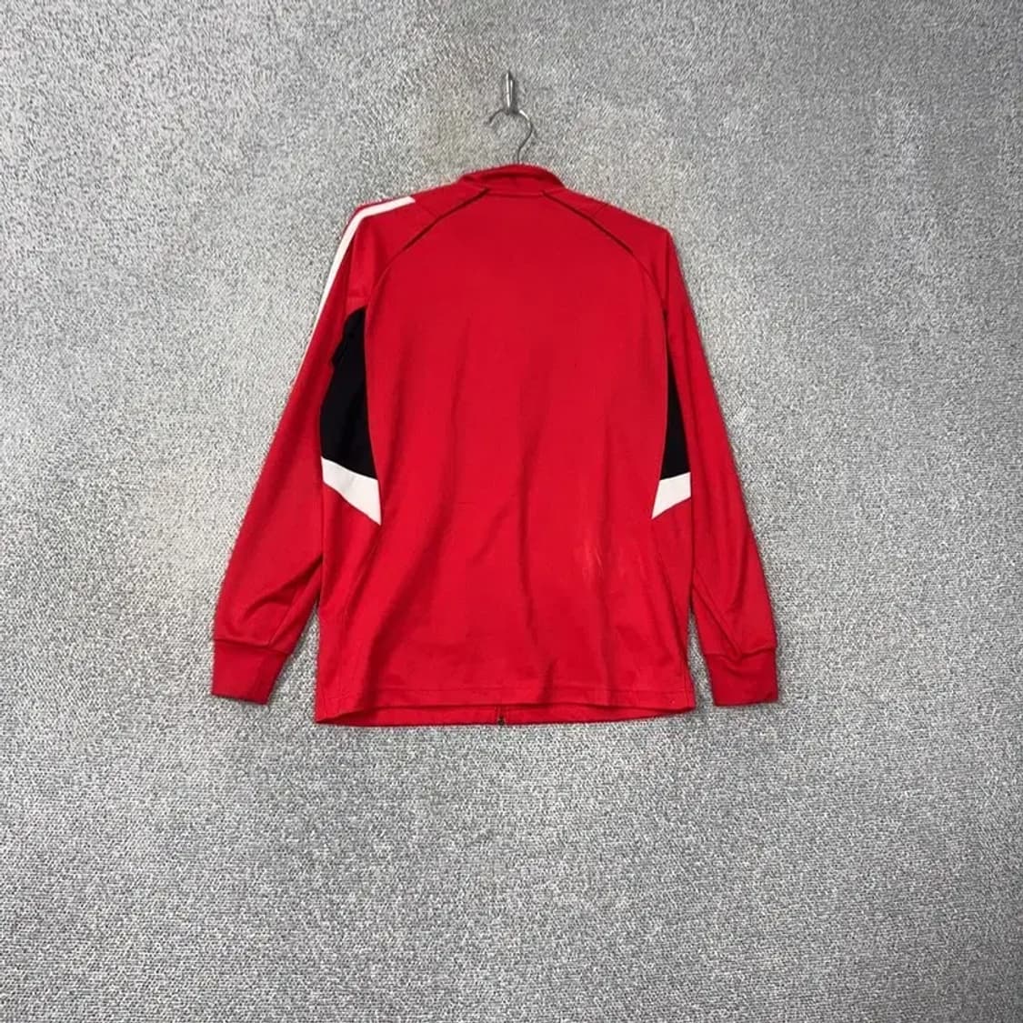 아디다스 레드 오리지날 로고 삼선 트랙탑 집업 95 상품이미지2