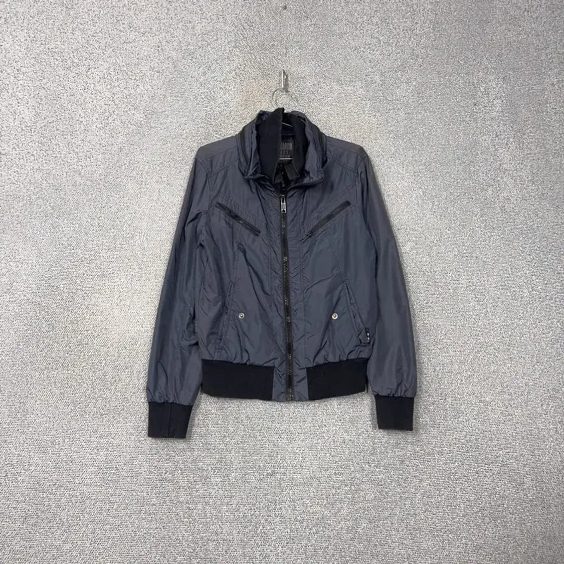 버커루 테크웨어 남성 네이비 나일론 집업 자켓 L 상품이미지1