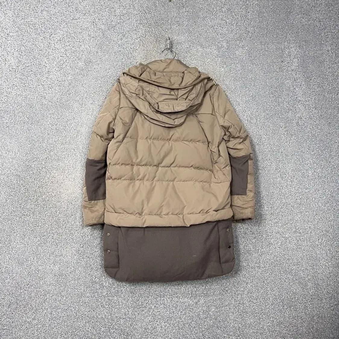 미샤 여성 덕다운 클래식 베이지 캐주얼 패딩 점퍼 91-165 상품이미지2