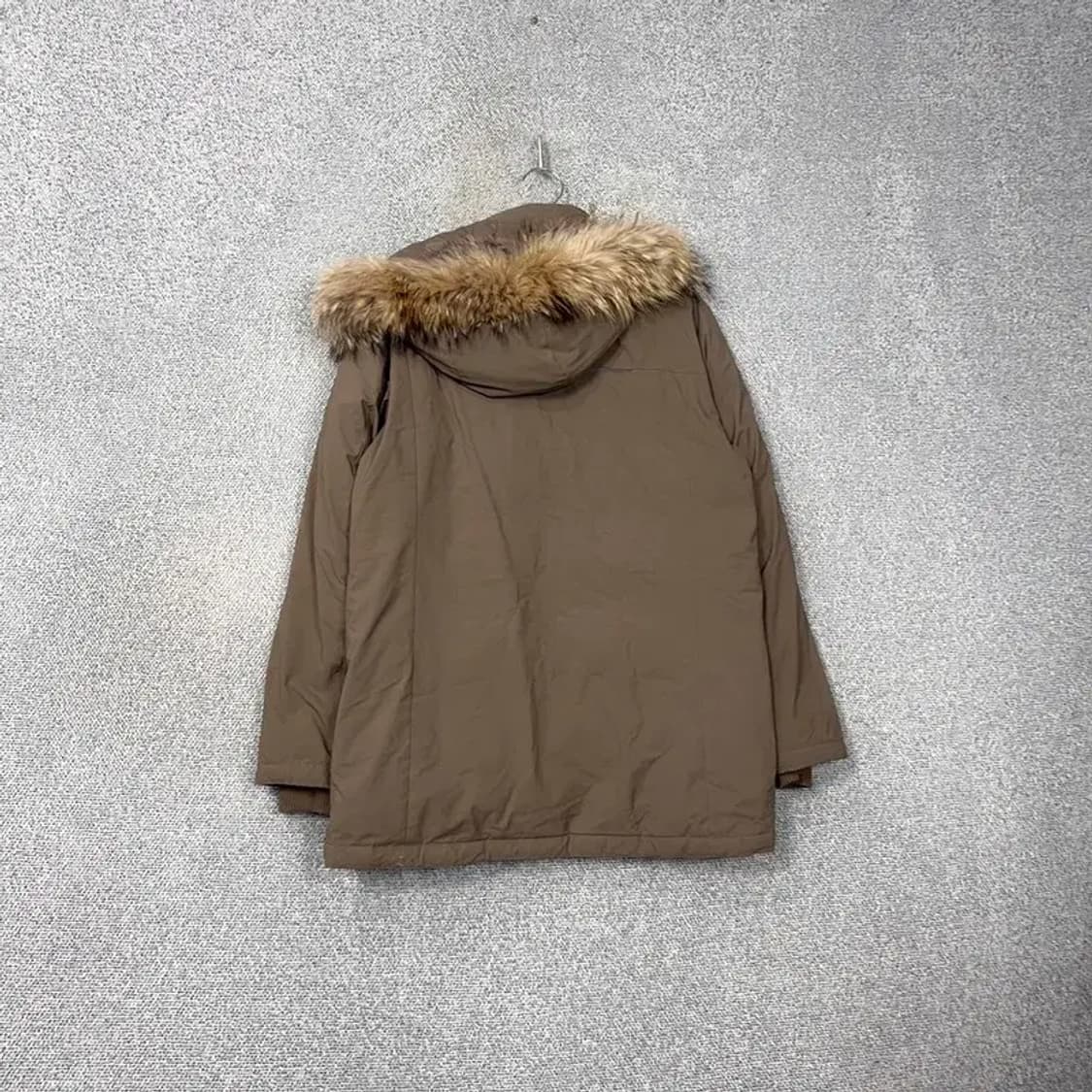 K2 남성 연브라운 라쿤털 구스다운 거위털 방한 패딩 점퍼 100 상품이미지2