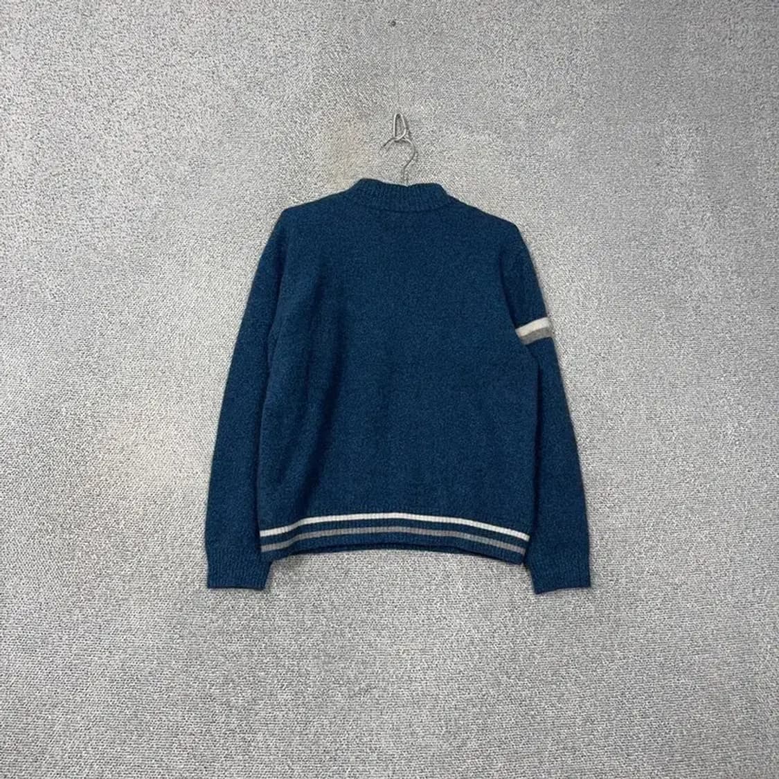 루이까스텔 골프 네이비 방풍 니트 105 상품이미지2