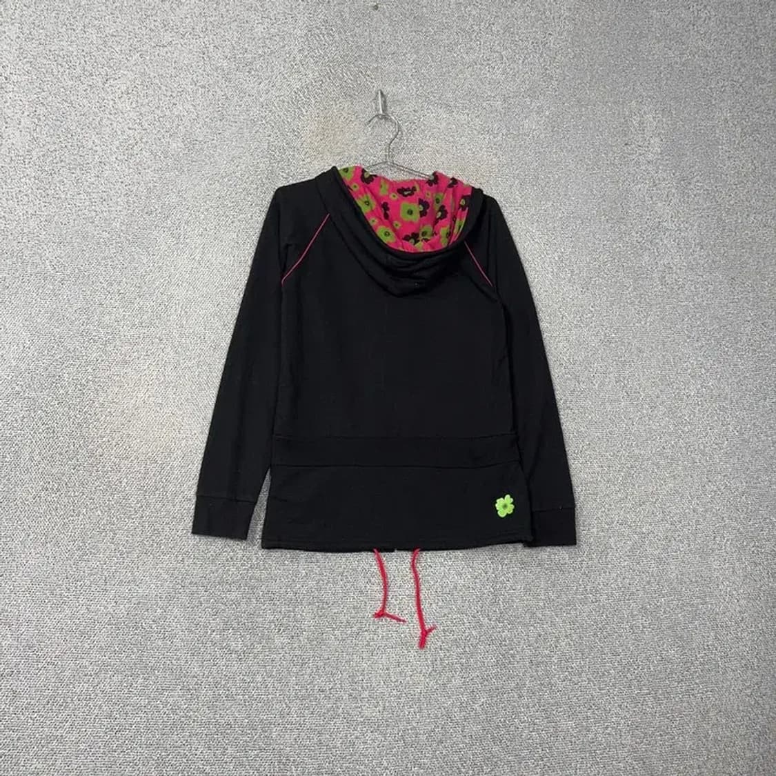 아디다스 빈티지 핑크 포인트 로고 후드집업 95 상품이미지2