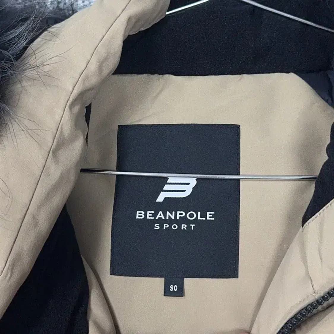 빈폴 덕다운 여성 베이지 패딩 90 상품이미지3