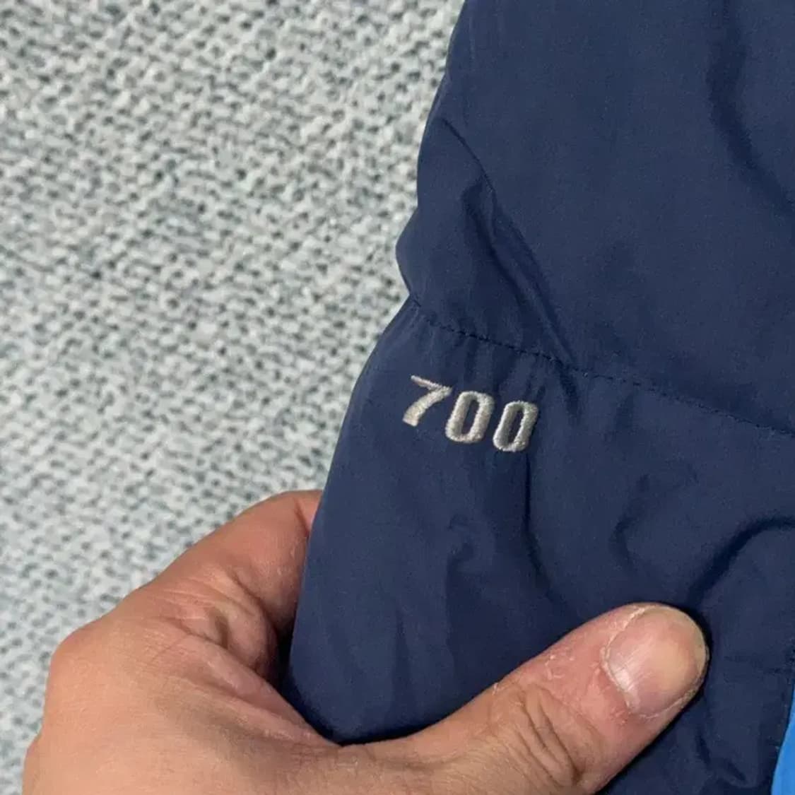 노스페이스 하이벤트 700 블루 패딩 100 상품이미지6