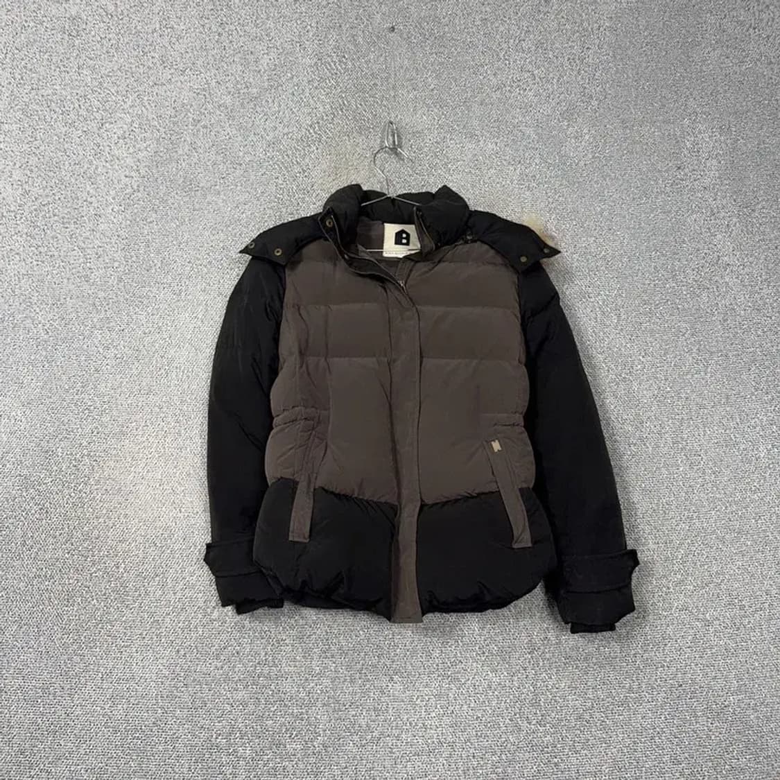 빈폴 덕다운 투톤 라쿤 패딩 90 상품이미지1