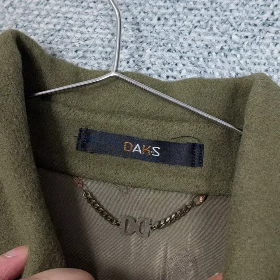 닥스 빈티지 카키 더플 코트 94-165 상품이미지6