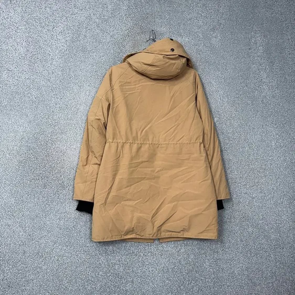 캘빈클라인 베이지 롱 패딩 S 상품이미지2