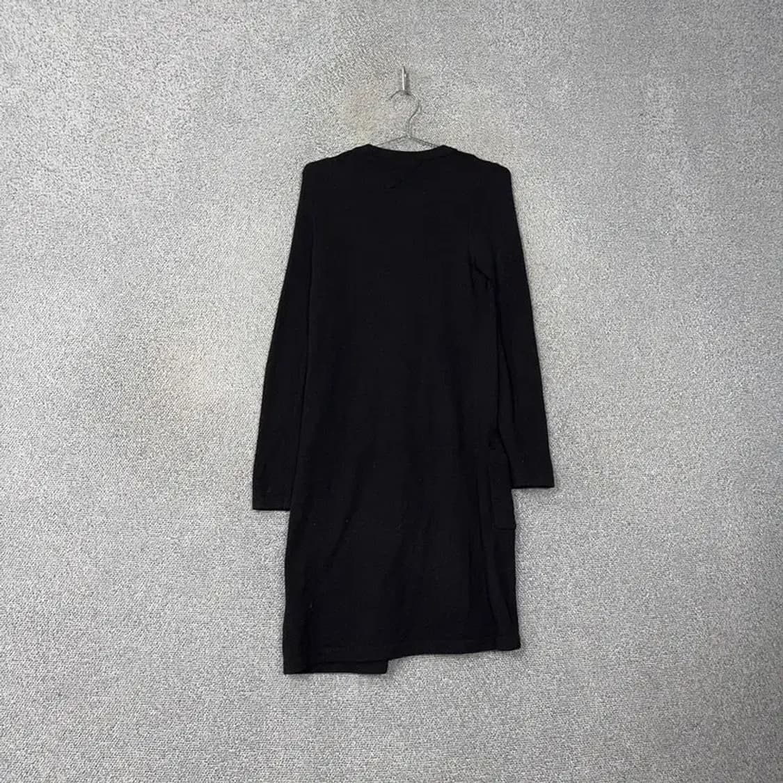 타미힐피거 블랙 앙고라 니트 롱 가디건 S 상품이미지2