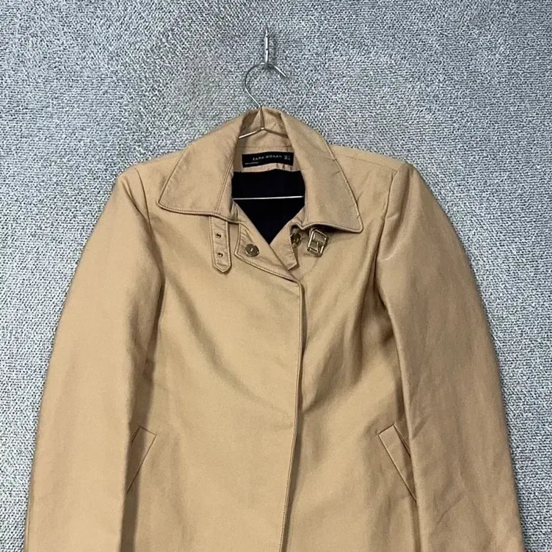 자라 여성 베이지 코트 S 상품이미지3