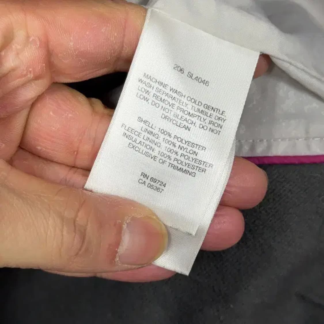 콜롬비아 퀄팅 핑크 경량 패딩 S 상품이미지4