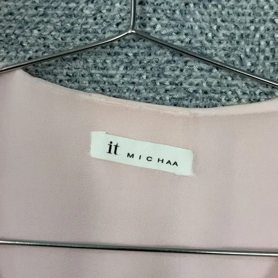 잇미샤 라이트 핑크 블라우스 82-88-160 상품이미지3