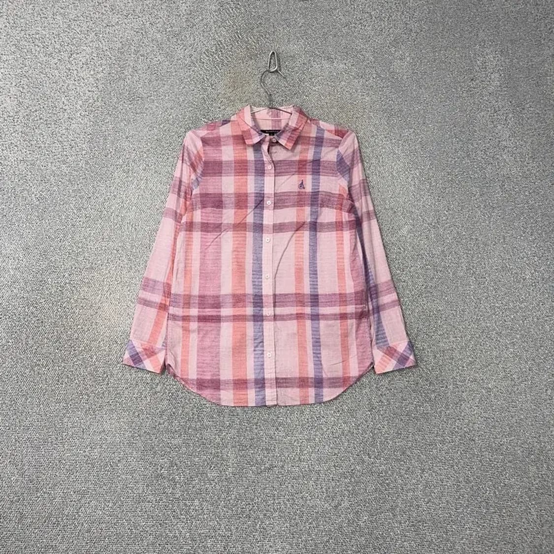 빈폴 체크 라이트 핑크 셔츠 90 상품이미지1