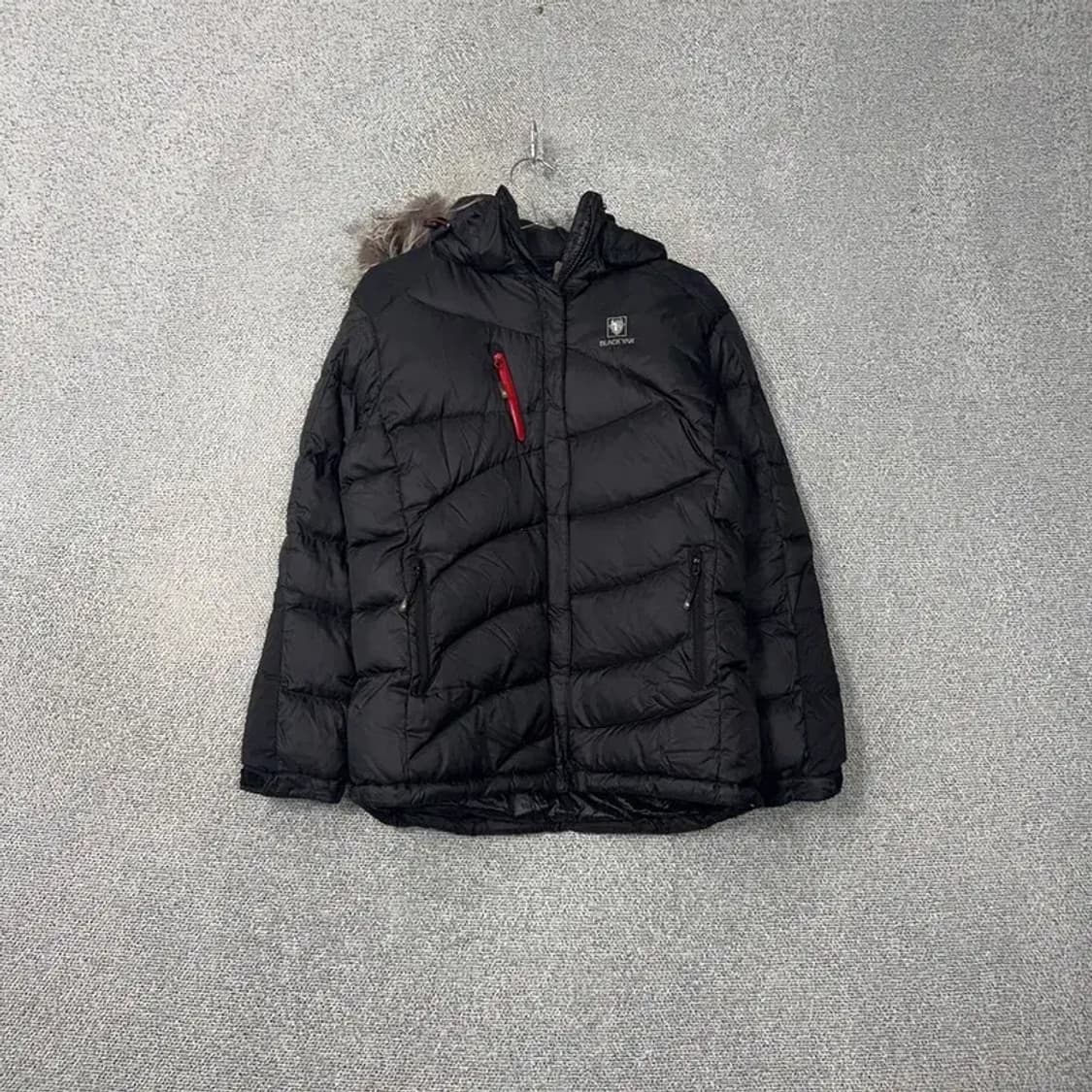 블랙야크 구스다운 블랙 패딩 L 상품이미지1