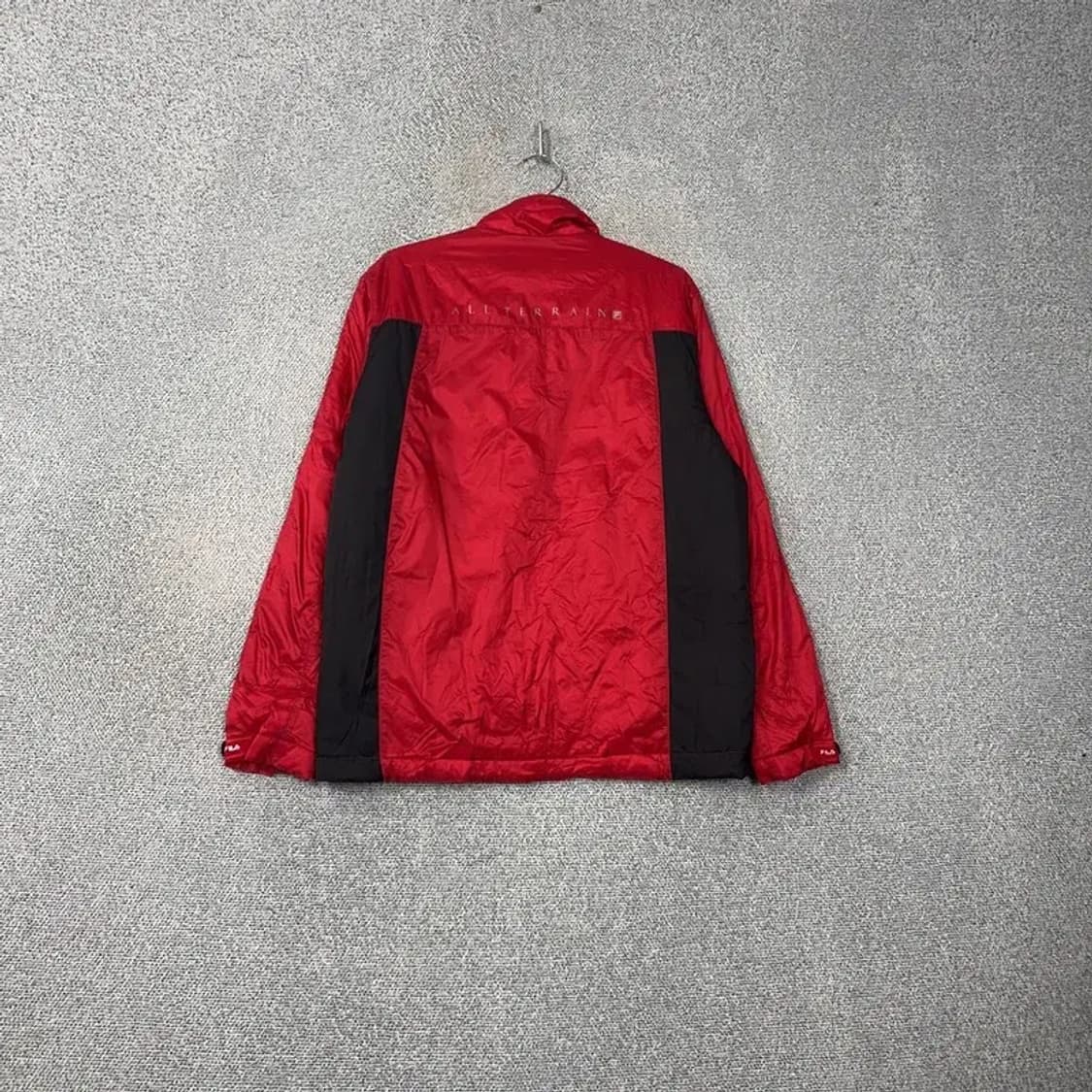 휠라 빈티지 레드 바람막이 점퍼 105 상품이미지2