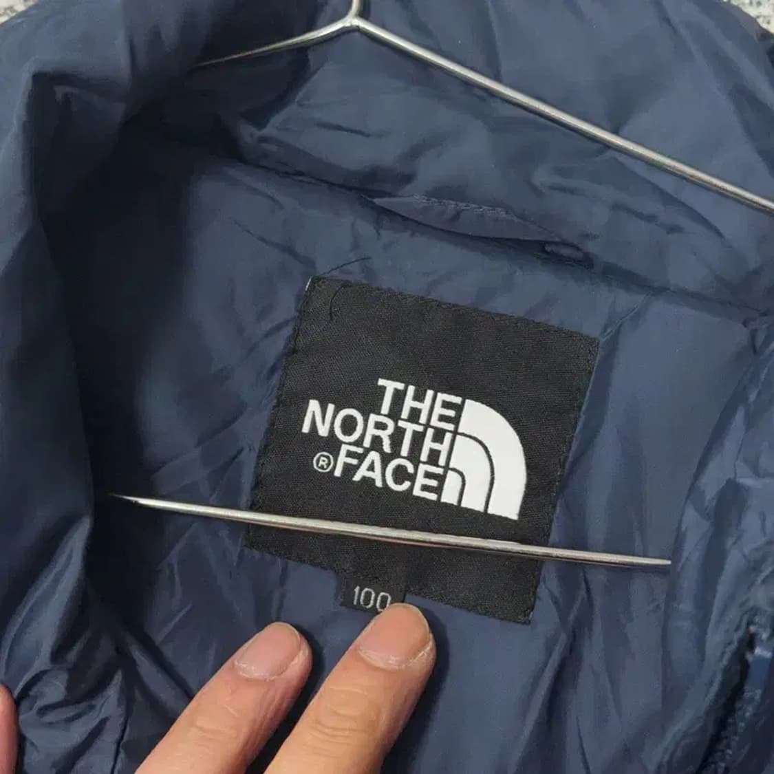 노스페이스 눕시 600 네이비 패딩 100 상품이미지4