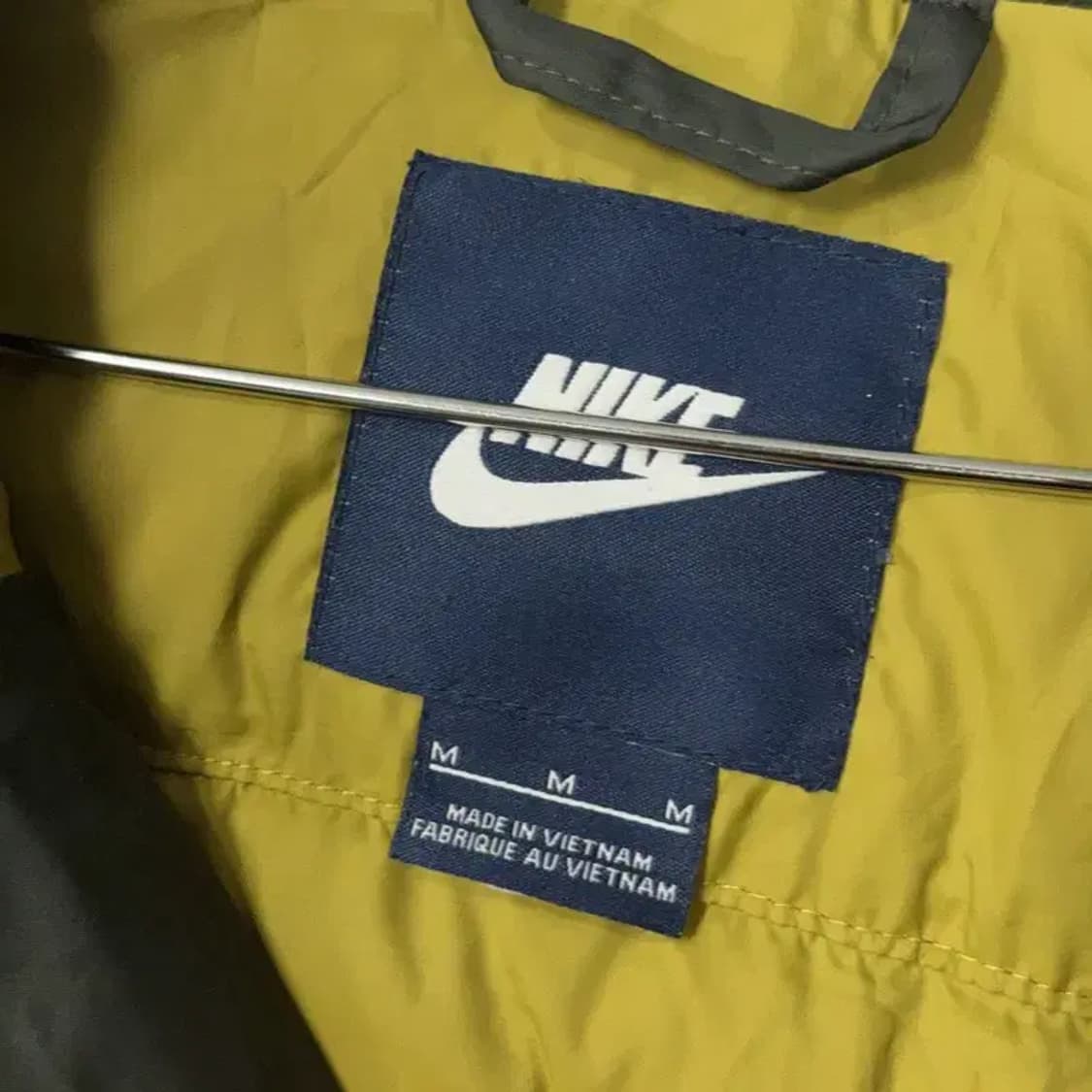 나이키 여성 카키 퀄팅 롱 패딩 M 상품이미지5