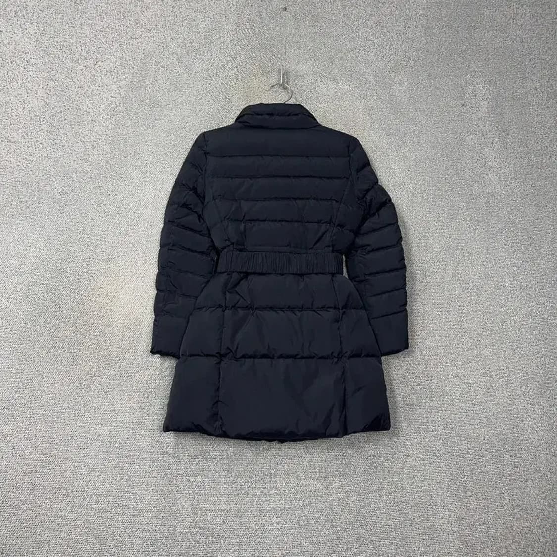 미쏘 여성 벨티드 네이비 롱 패딩 S 상품이미지2